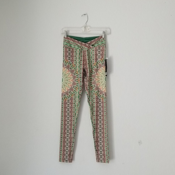 wolven threads Pants - NWT Wolven fauna ruched crossover leggings size s
